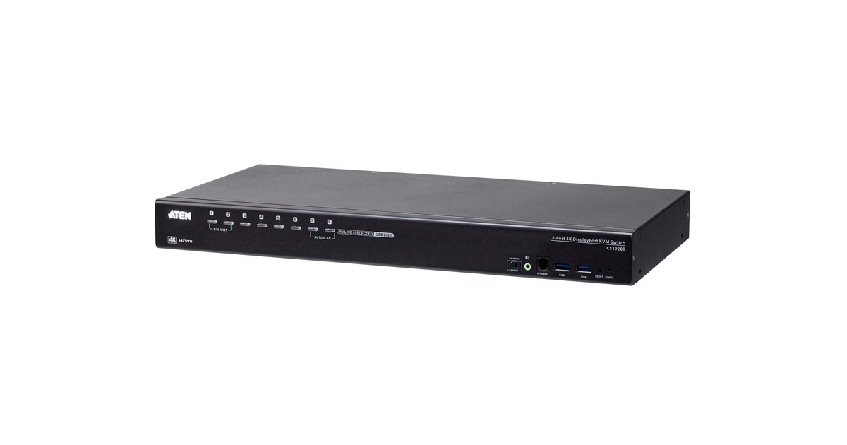 ATEN CS19208 – Switch KVM DisplayPort 8 Cổng 4K USB 3.0