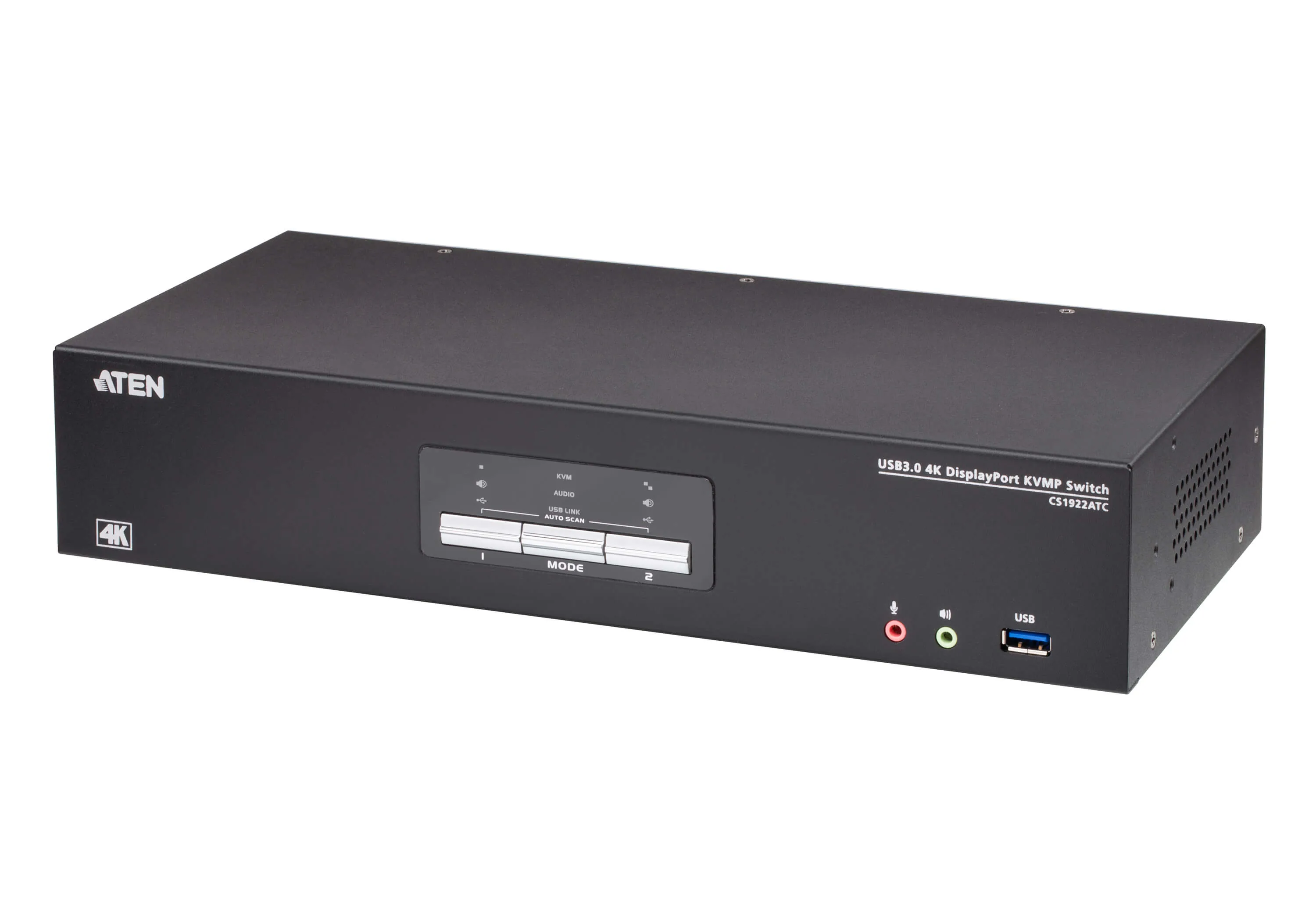ATEN CS1922ATC – Switch KVMP DisplayPort 2 cổng 4K cho ATC