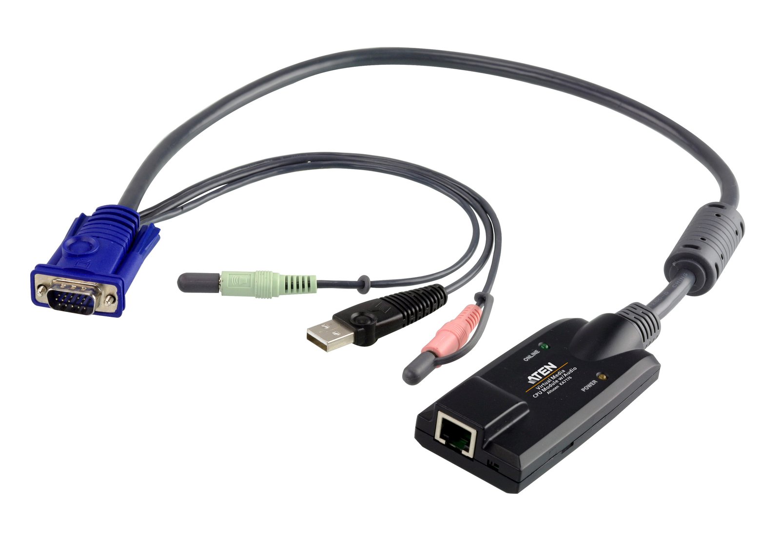 ATEN KA7176 – Module KVM USB VGA Virtual Media có âm thanh