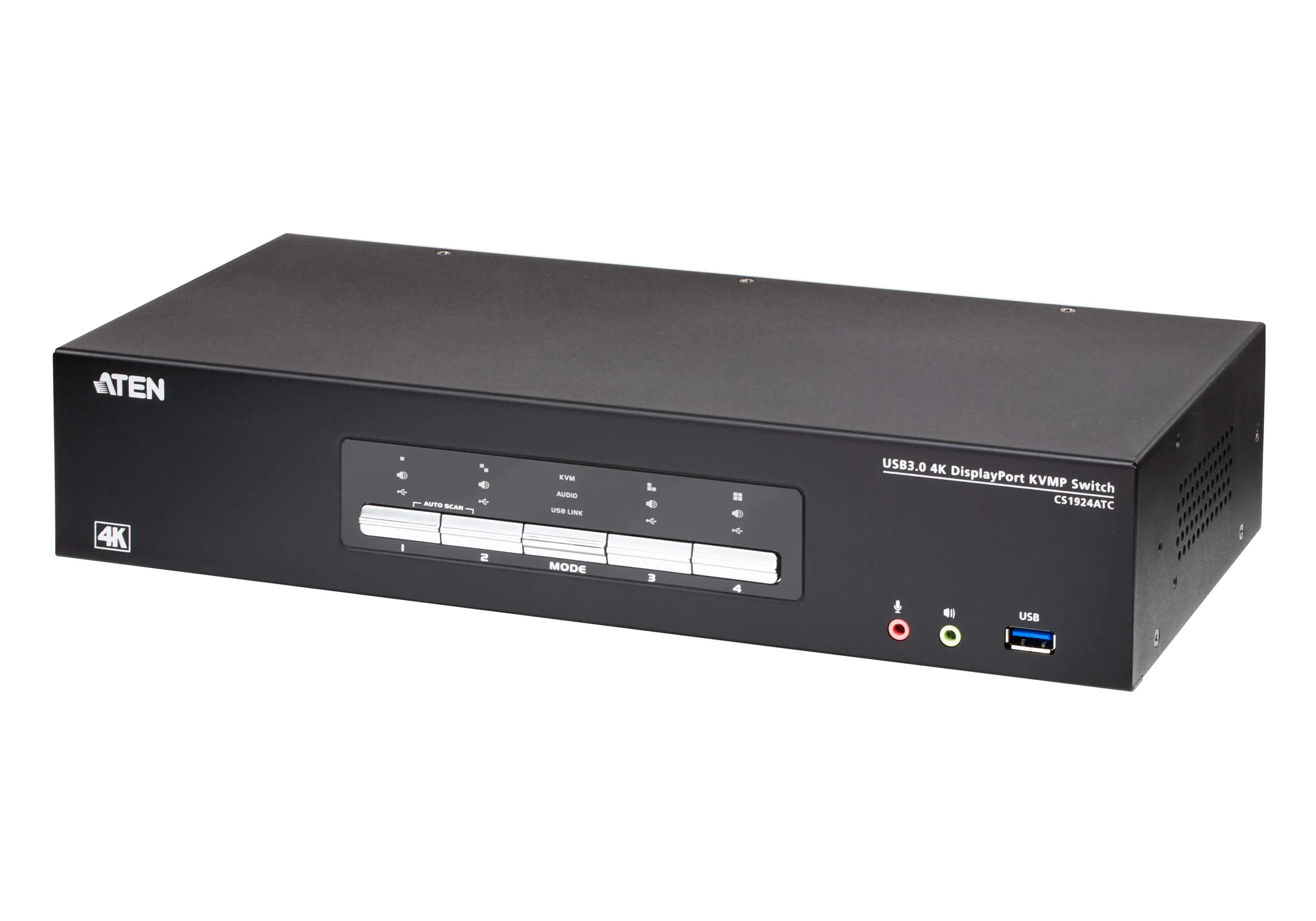 ATEN CS1924ATC – Switch KVMP DisplayPort 4 cổng 4K cho ATC